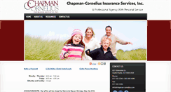 Desktop Screenshot of chapman-cornelius.com